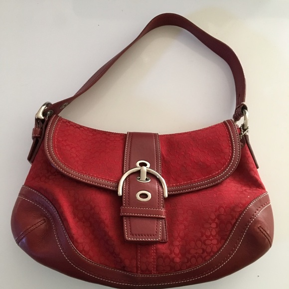 Coach Handbags - Coach Red Purse NWOT